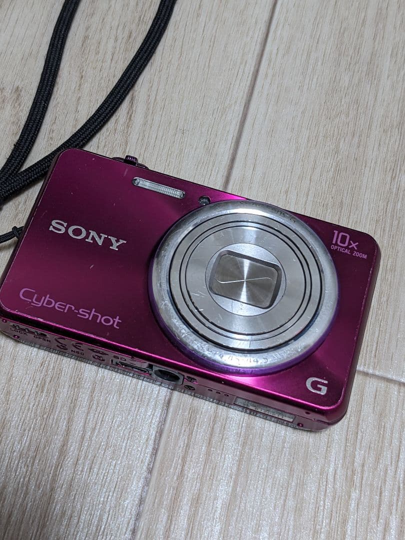 SONY デジカメ wx170　動作確認済み! 1820万画像！色ピンク