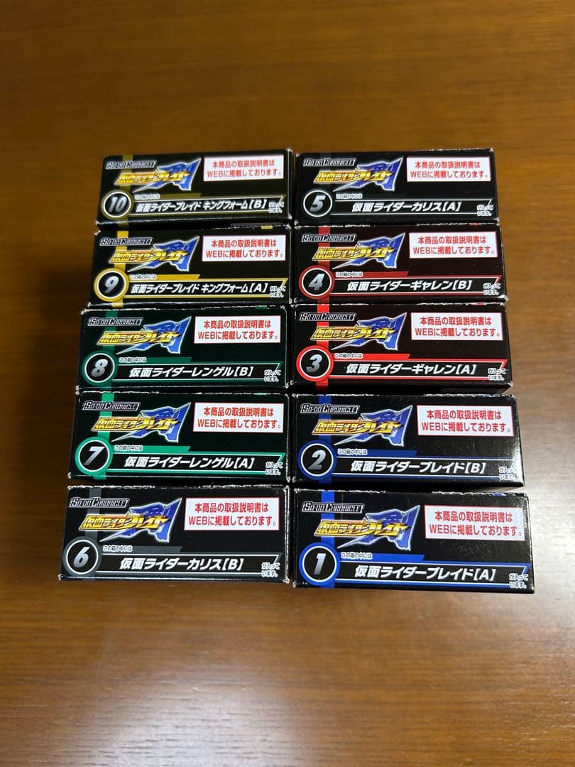 未開封 装動クロニクル 仮面ライダーブレイド SO DO CHRONICLE