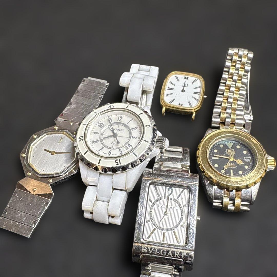 BVLGARI CHANEL YSL 時計セットジャンク品です。