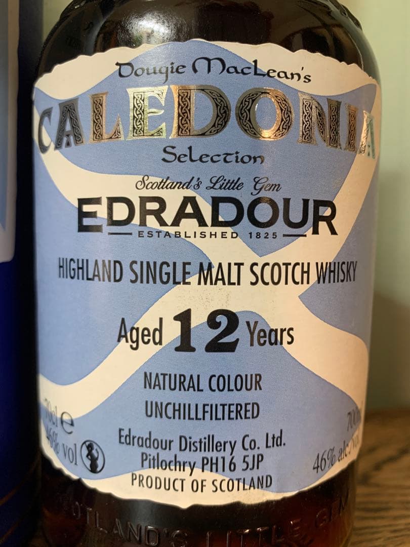 エドラダワー カレドニアEDRADOUR 12Yo Single Malt