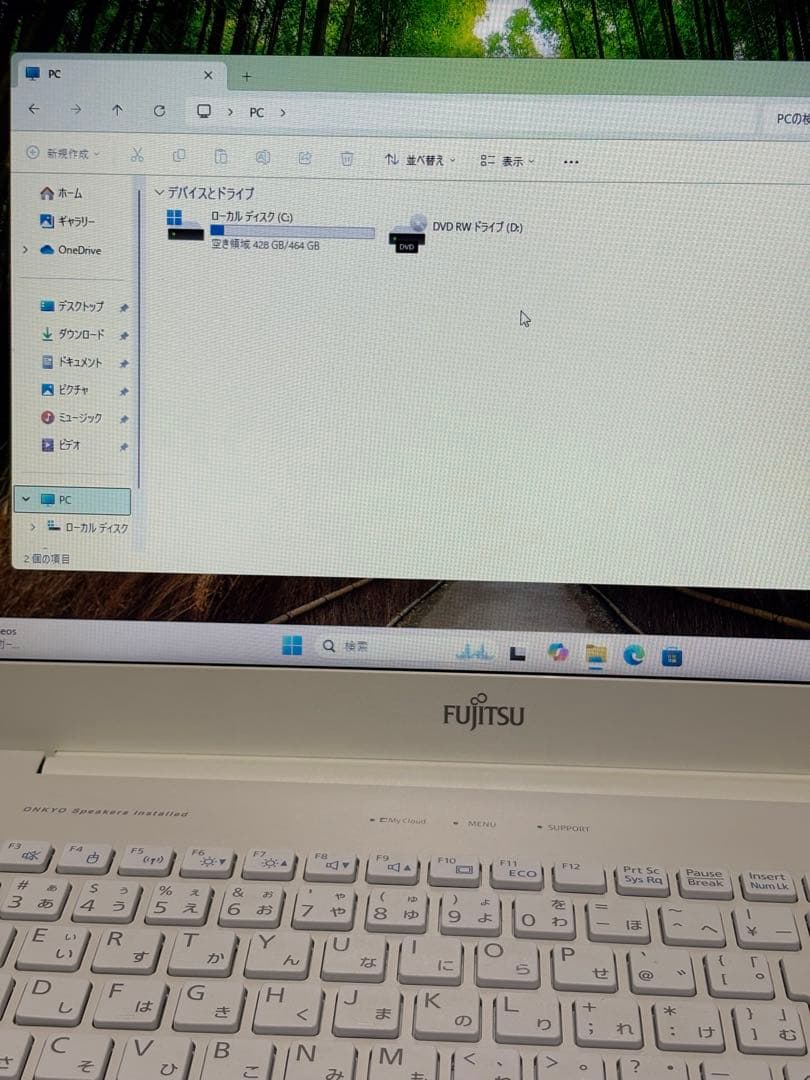 Windowsノート本体 FUJITSU FMVA50C2WP Core i7 7700HQ