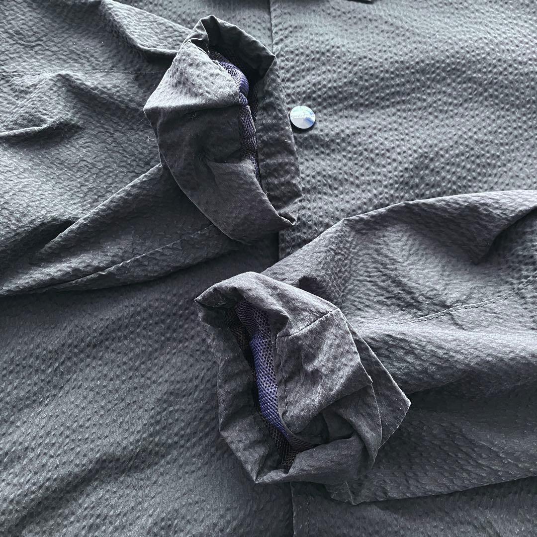 【美品】SASSAFRAS ジャケット ネイビー 背面ポケット付き 日本製 Ｌ