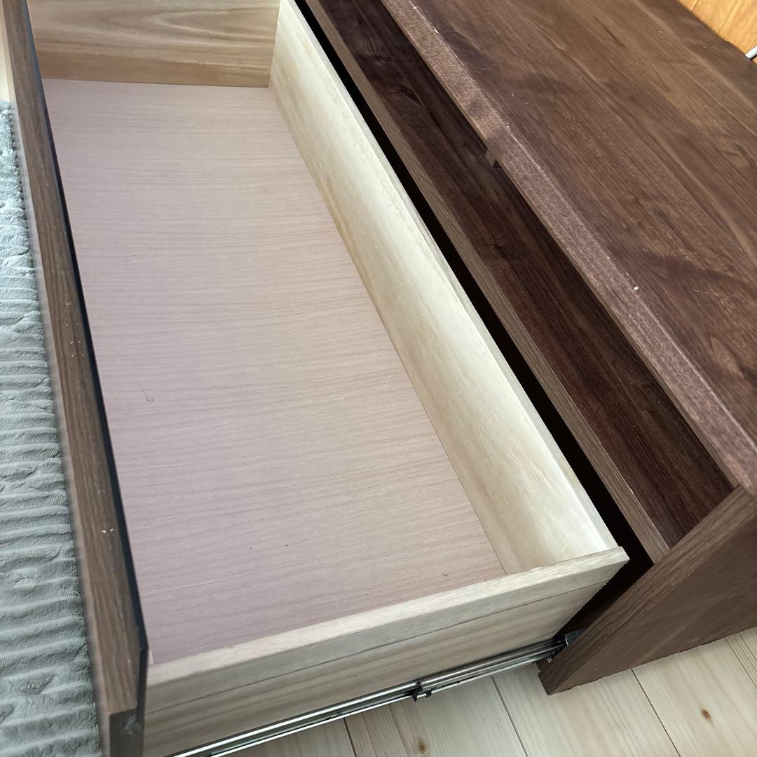 テレビ台　ブラウン【中古品】