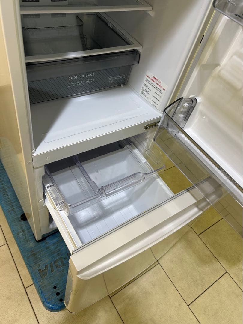 高年式★三菱146L MR-P15H-W 2023年製　2ドア冷蔵庫