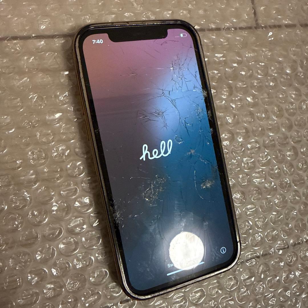 【割れ多数】【反応悪い】iPhone12 128GB