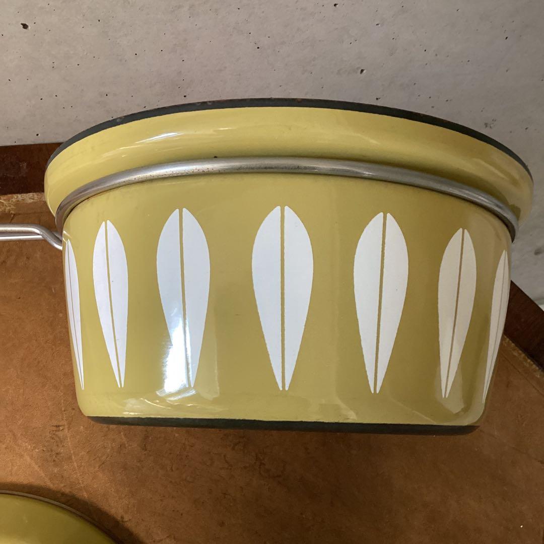 Catherineholm ロータス　エナメル　片手鍋　ヴィンテージ