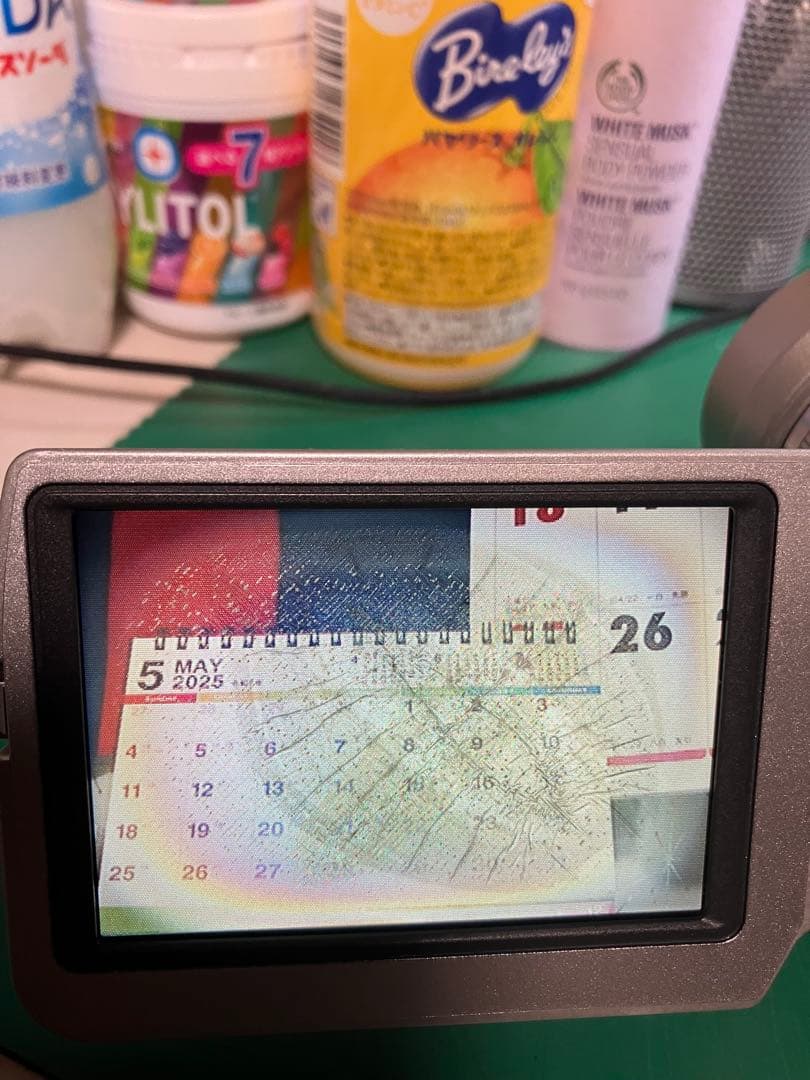 ソニー ビデオカメラDCR-TRV20ミニDVテープ仕様 画面劣化のみ美品作動機