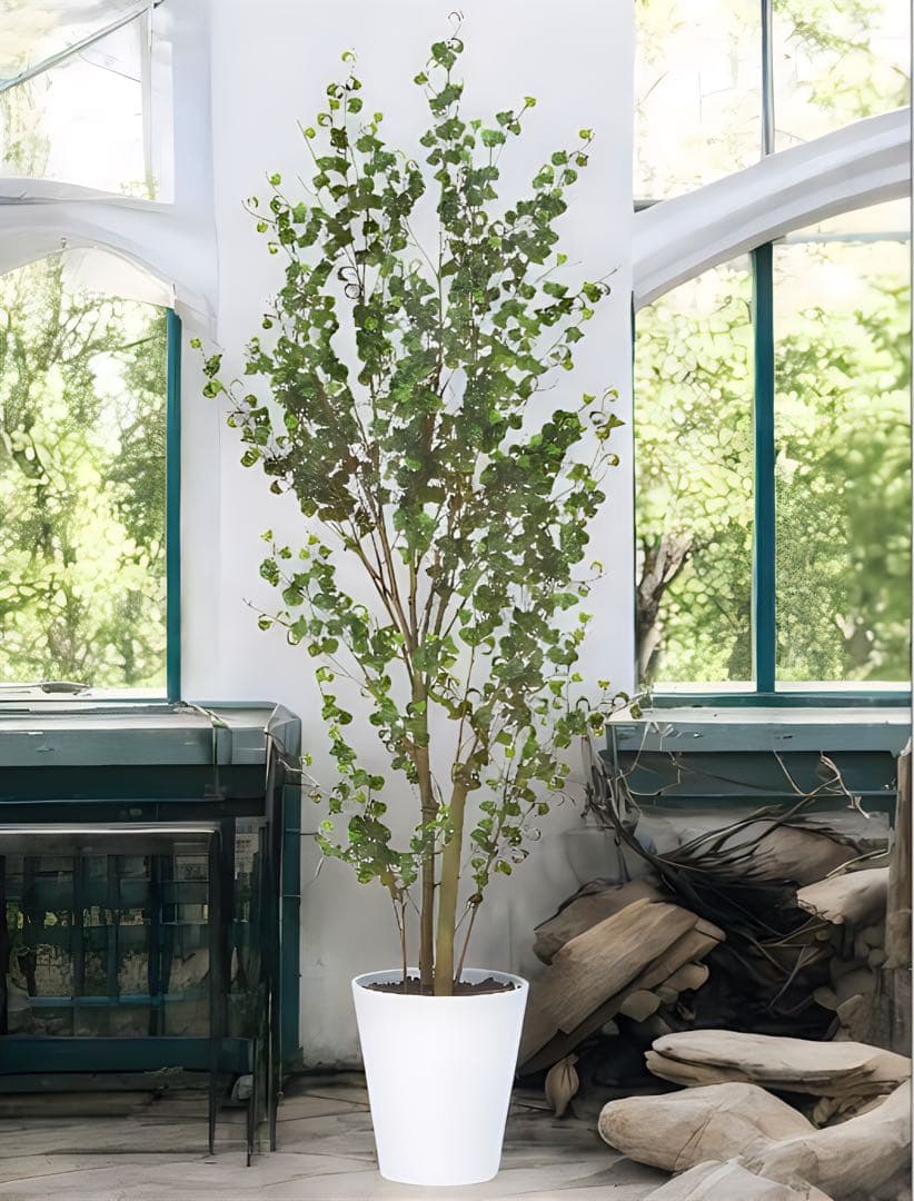 光触媒　人工観葉植物　フェイクグリーン　東北ベンジャミンバロック150