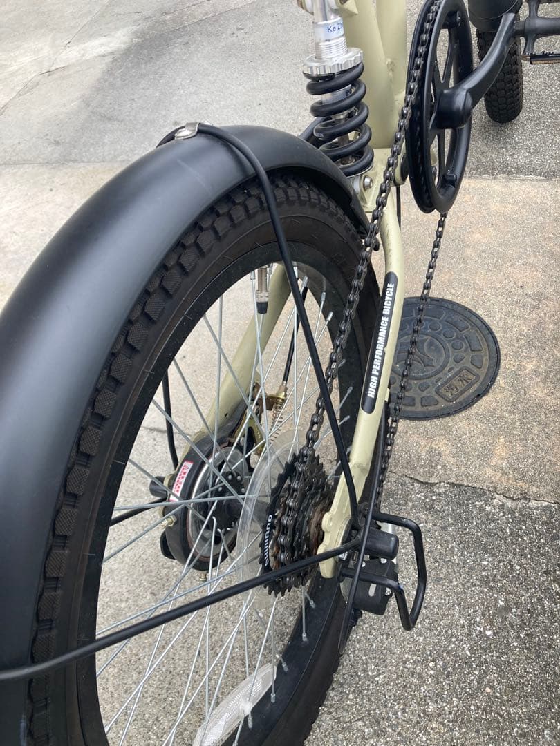 sp/fit MYPALLAS 折り畳み自転車　ベージュ20インチ