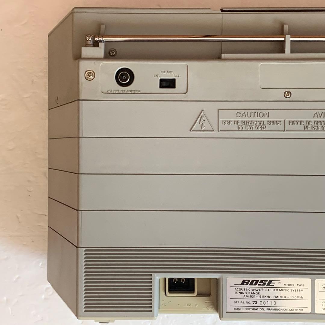 ジャンク ボーズ BOSE AW-1 ラジカセ