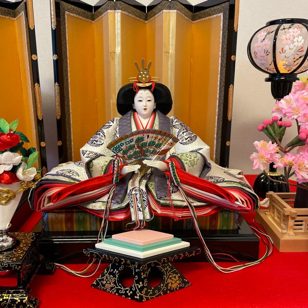 ②御雛様　三段飾り(別出品との3セット商品)