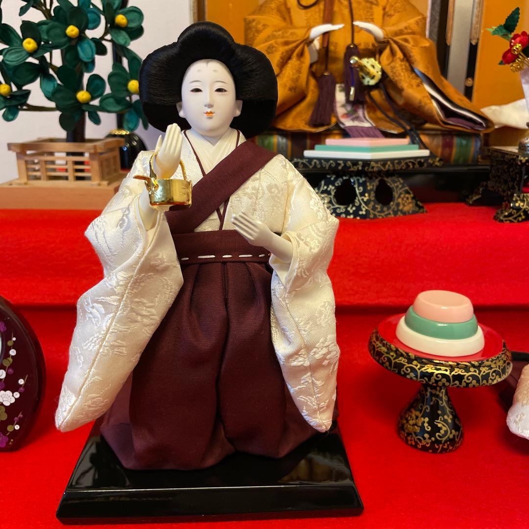 ②御雛様　三段飾り(別出品との3セット商品)