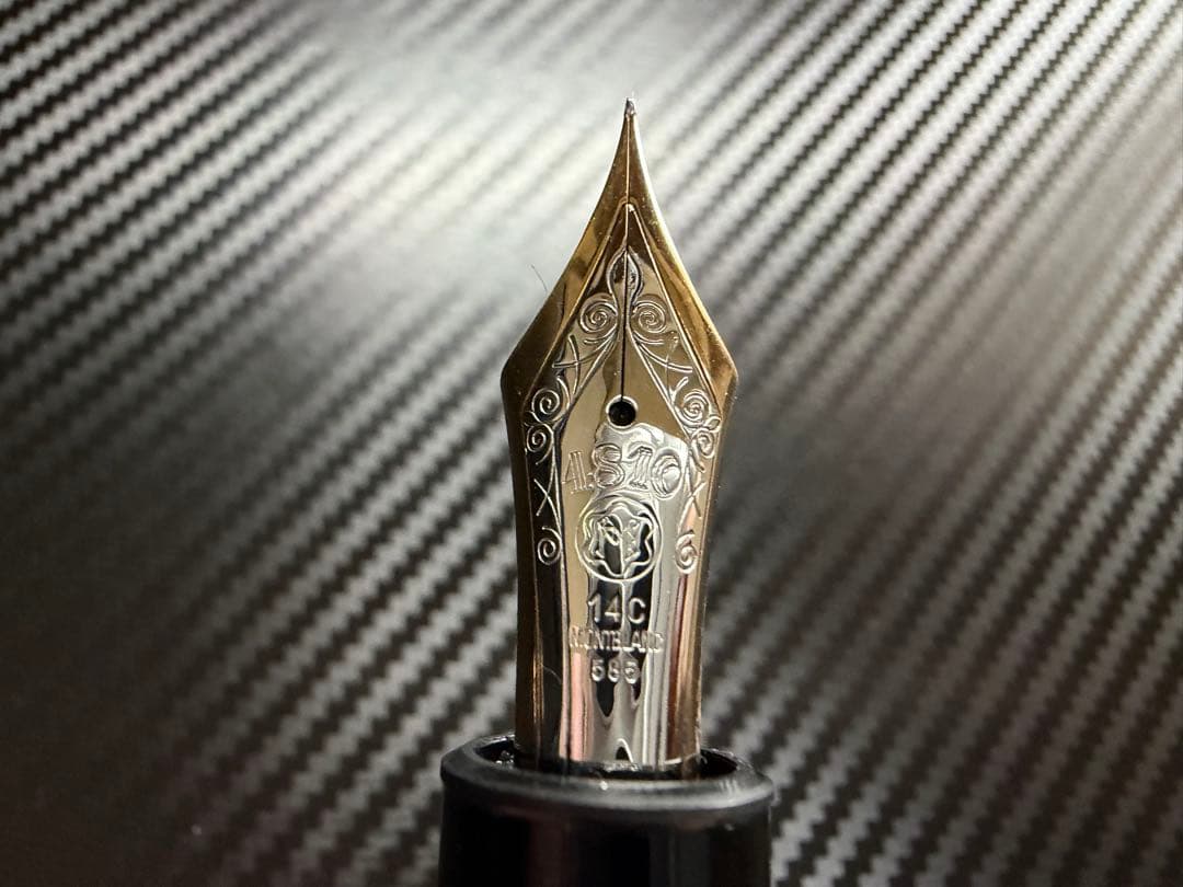 極美品 モンブラン マイスターシュテュック 149 14C 中白 EF 万年筆