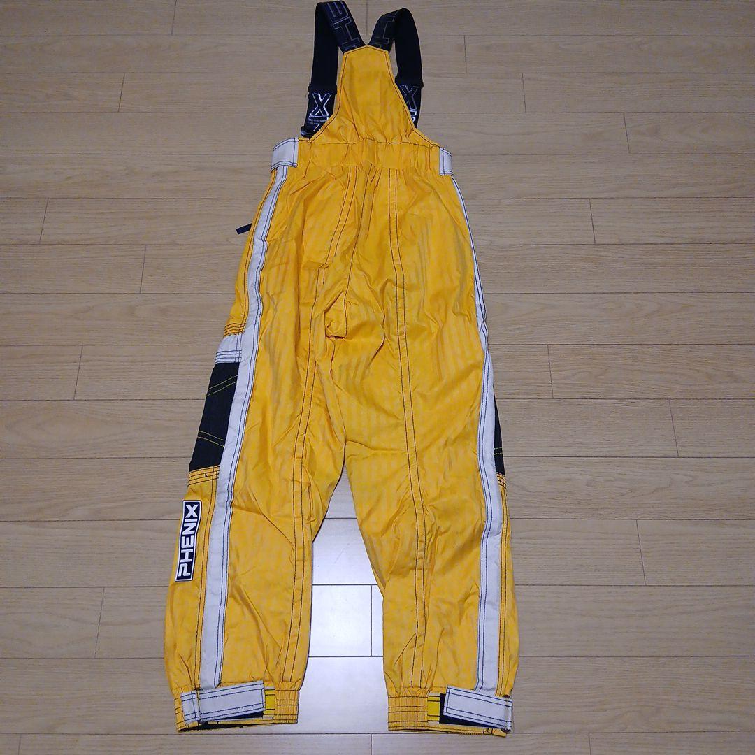 PHENIX スキーウェアMサイズ　上下セット イエロー&ブラック