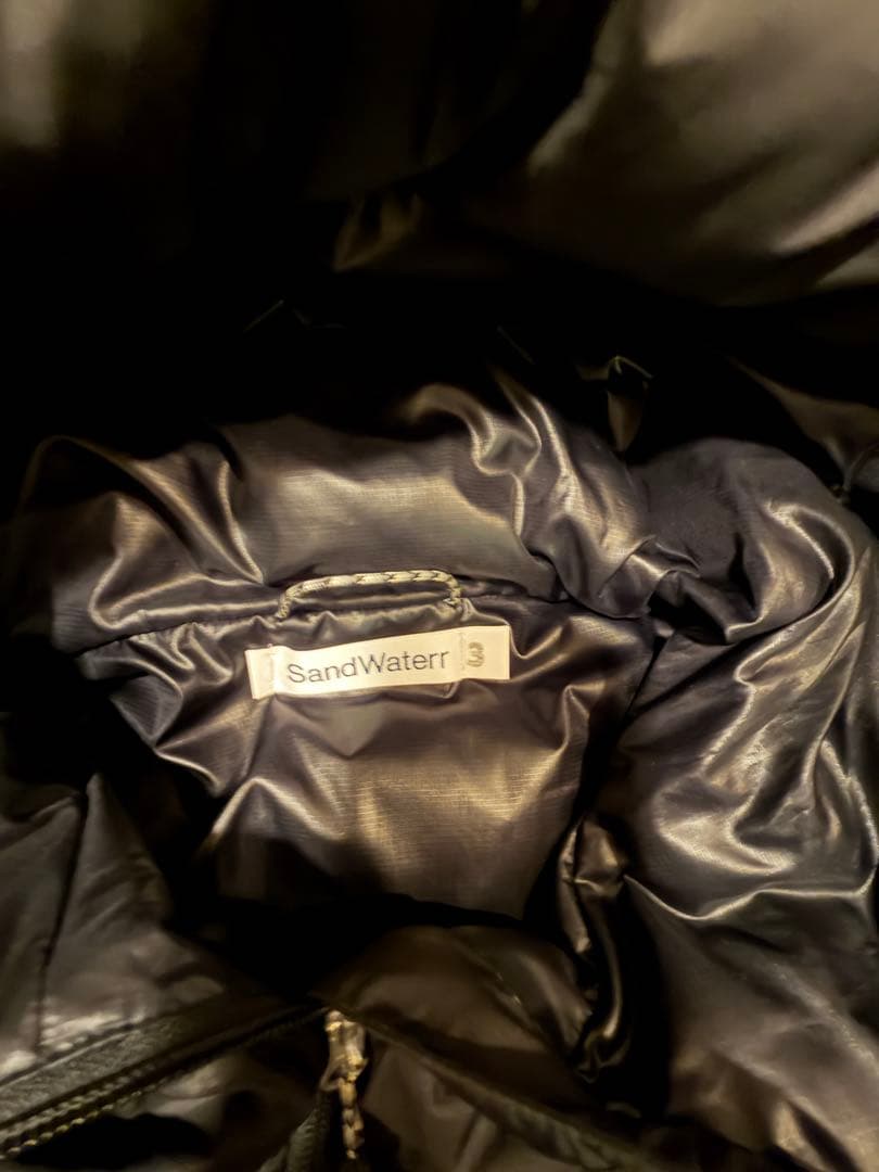 ジャケット・アウター SandWaterrORGANIZED HOODED PUFF BLOUSON