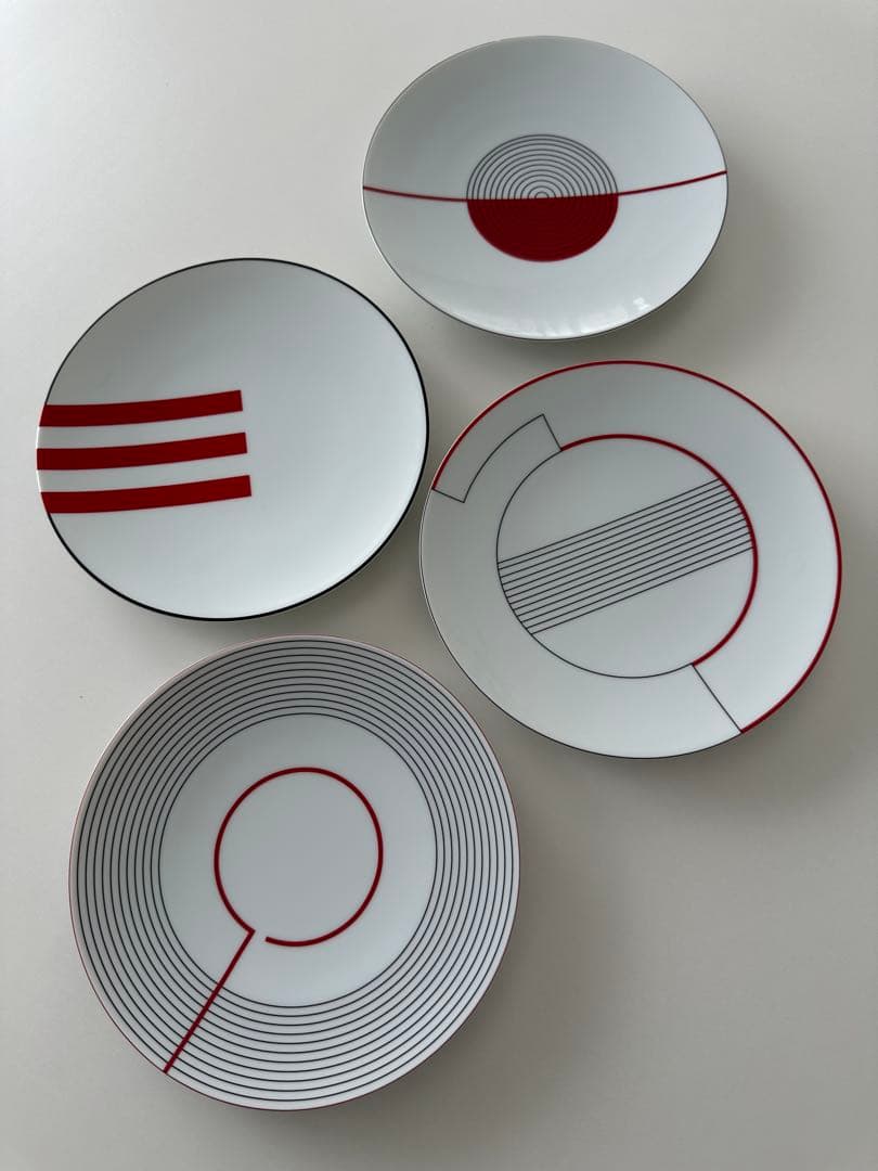 フランスヴィンテージPuiforcatデザートプレート ピュイフォルカ エルメス