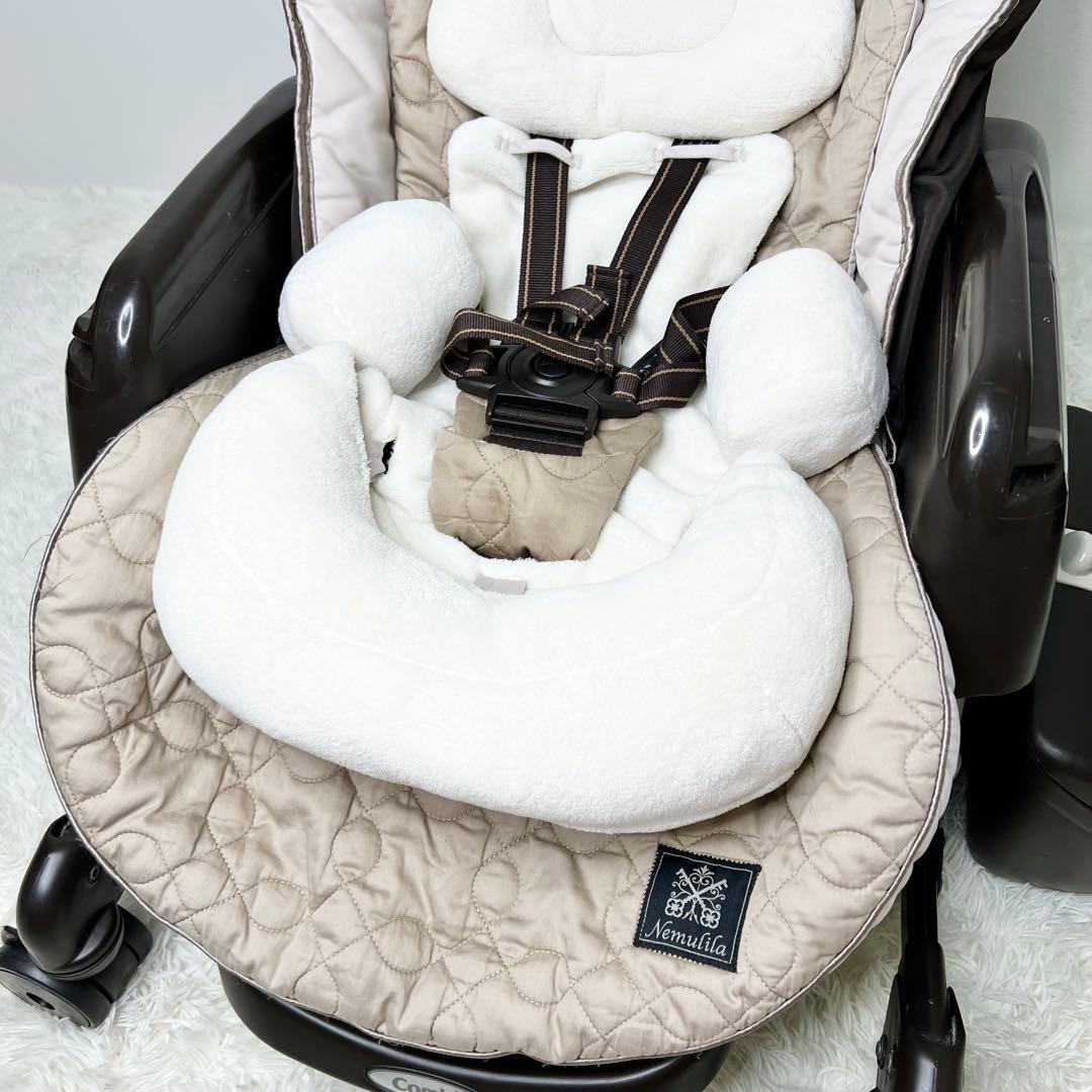 美品 Combi CWL ネムリラ AT ハイローチェア 電動 パレットボックス