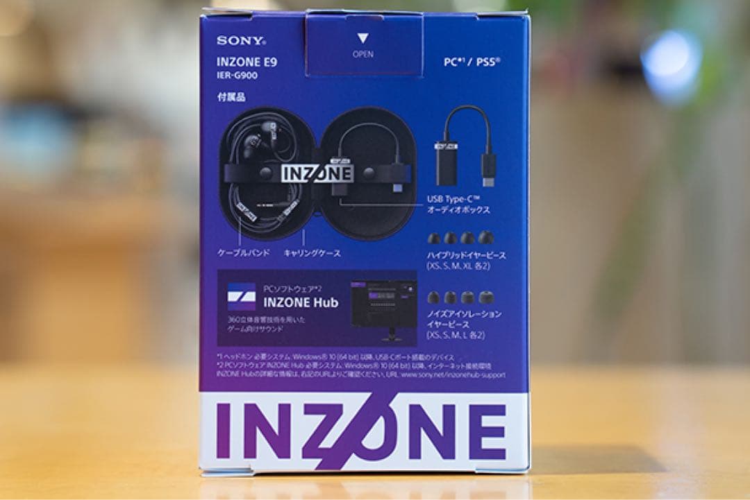 ソニー INZONE E9 (IER-G900) ゲーミングイヤホン