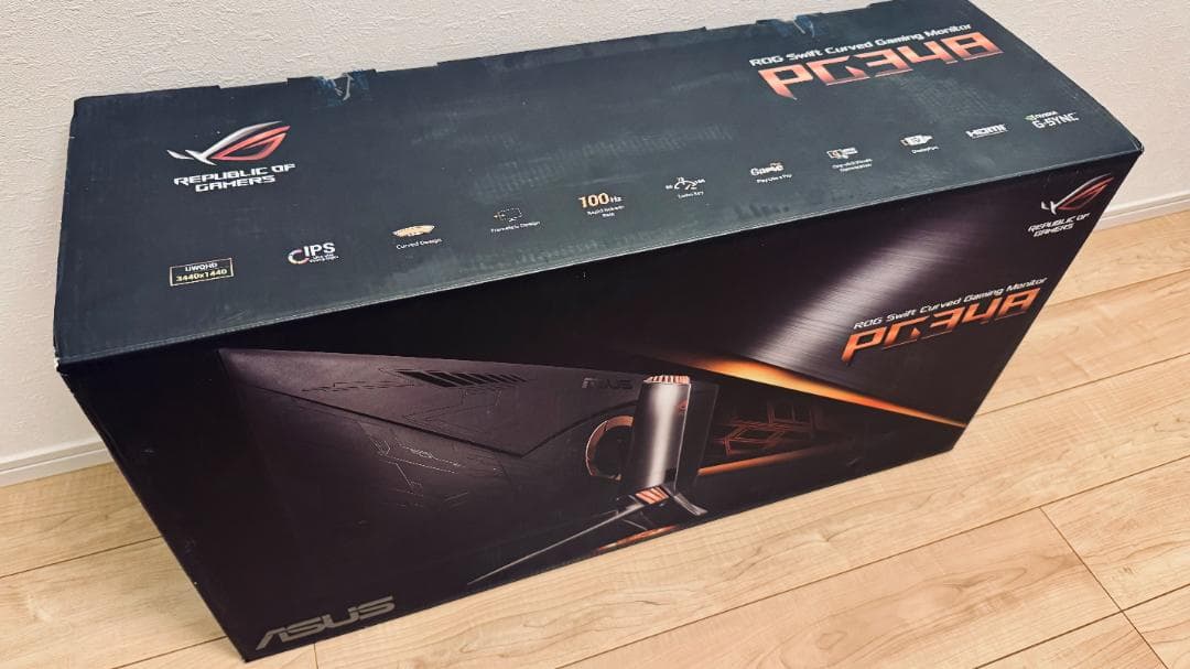 【箱付美品】ASUS ROG Swift PG348Q UWQHD 34インチ