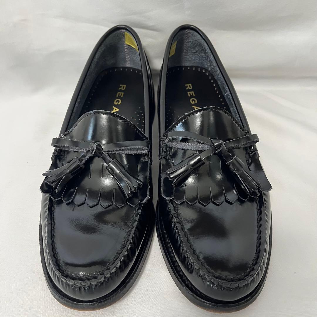 【最終価格‼️】REGAL リーガル ブラック フリンジ タッセル w55b 24