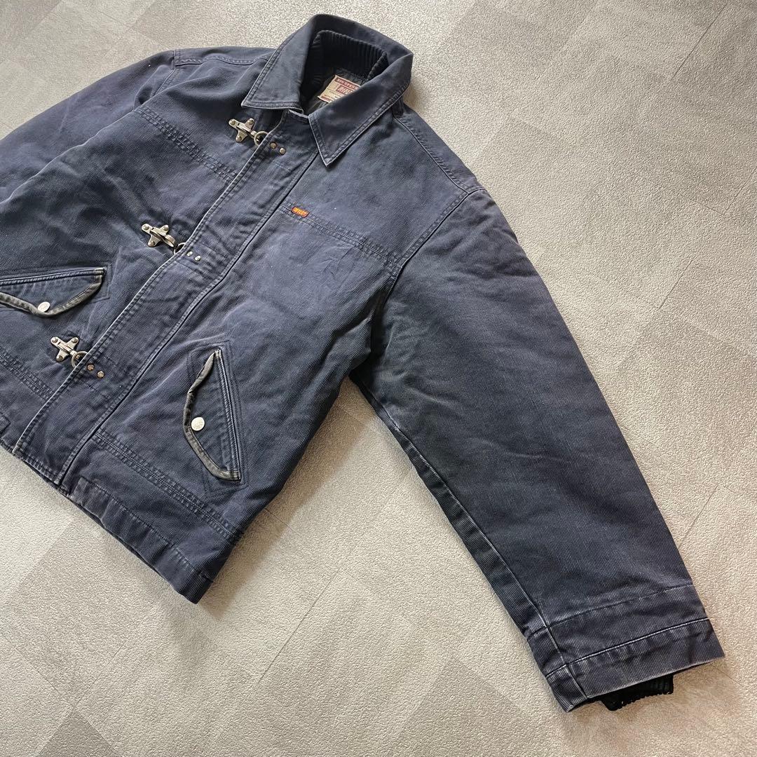 ジャケット・アウター Euro Vintage Fireman Jacket Short M Navy