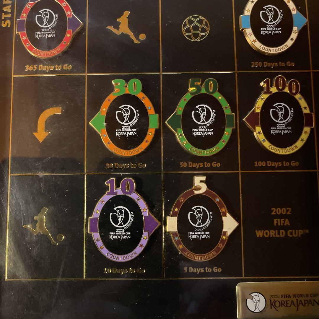 日韓W杯の記念バッチ