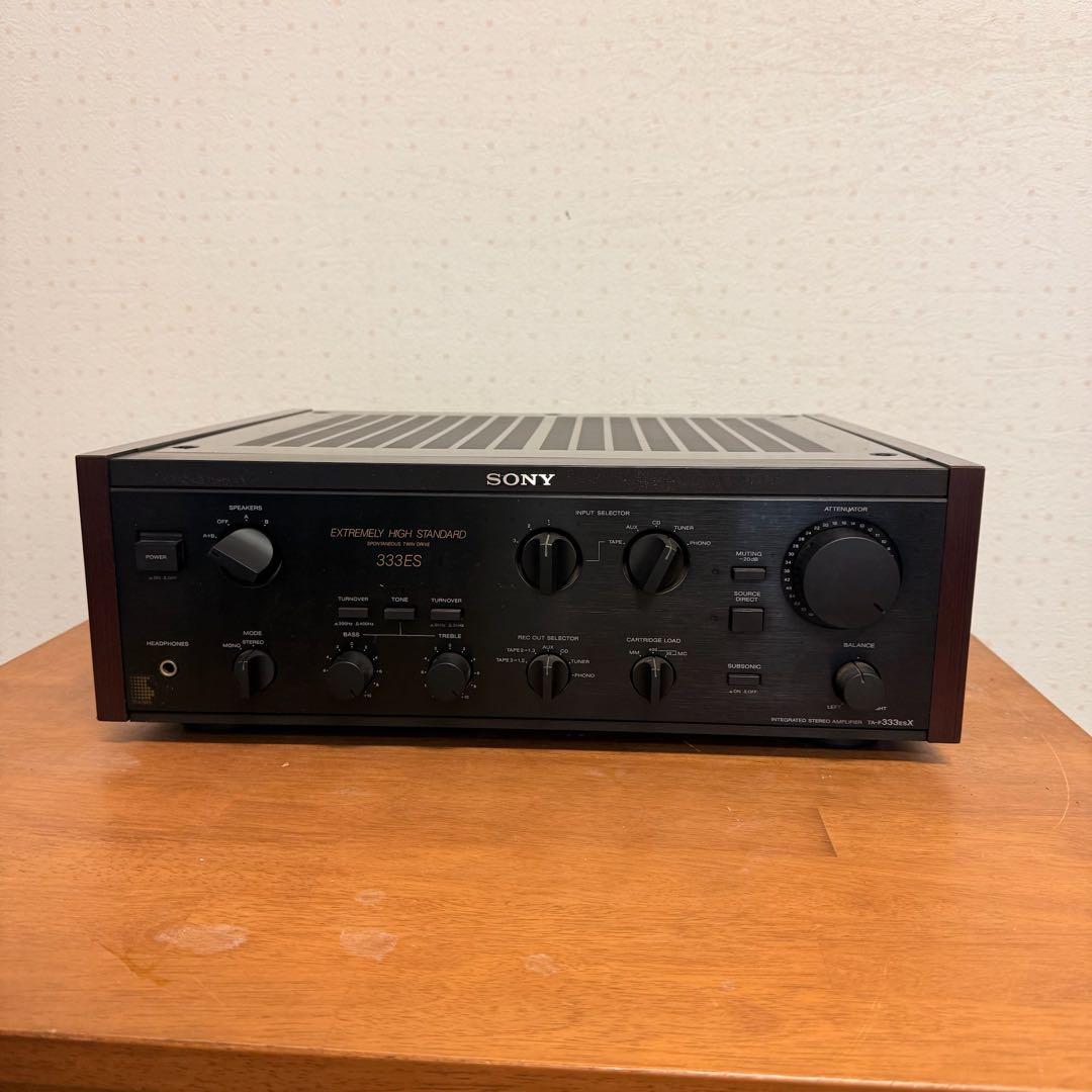 ● 良品 SONY ソニー プリメインアンプ TA-F333ESX