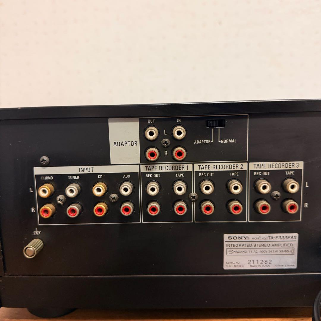 ● 良品 SONY ソニー プリメインアンプ TA-F333ESX