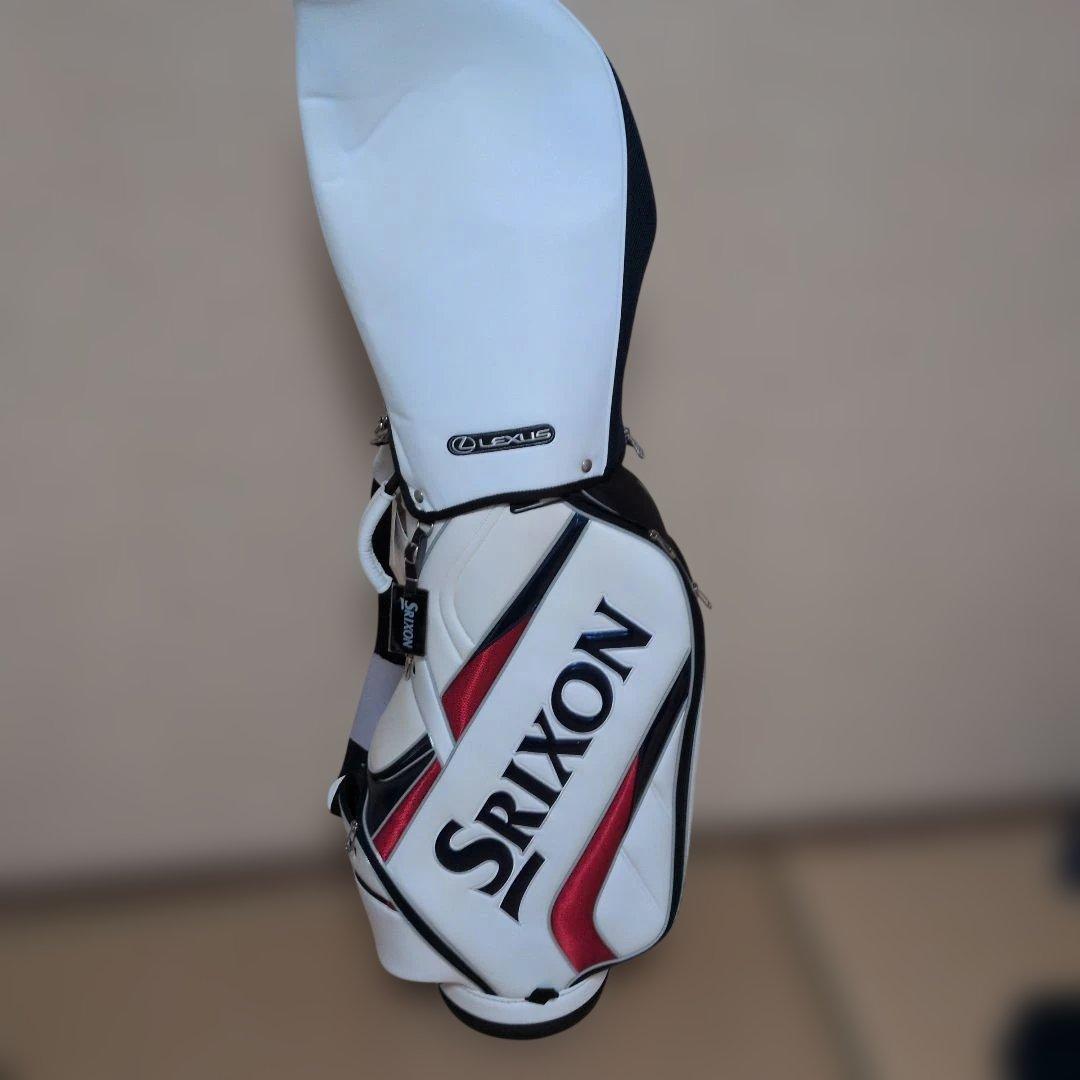 c*o様 Srixon キャディバッグ 、レクサスロゴ、ホワイト/ブラック/レッ