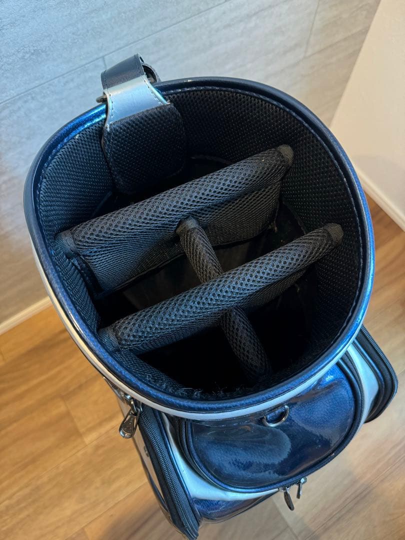 LEXUS ゴルフキャディバッグ ネイビー/シルバー