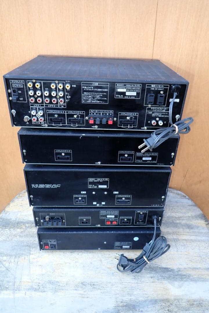 SONY SS-V725AV システムコンポ スピーカーセット 音響機材