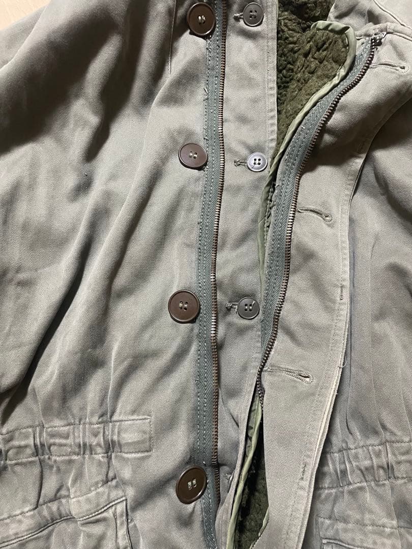 70s フランス軍 M-64 F.T.B モッズコート ライナー付き