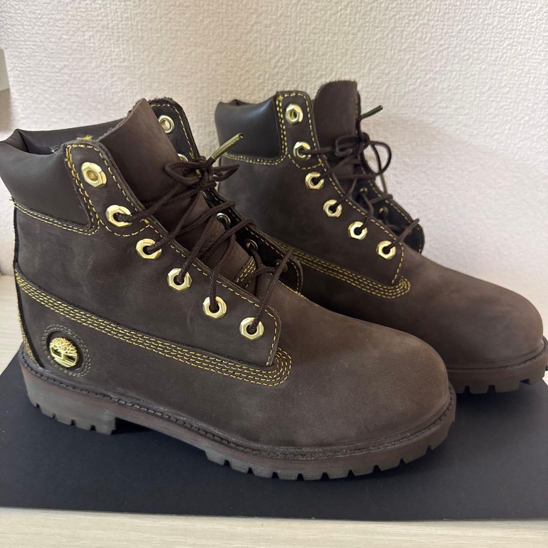 Timberland　ティンバーランド ブーツ 茶　23㎝　27940M