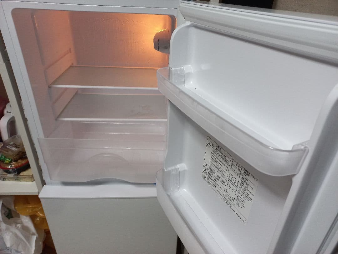 ■引き取り限定■ ほぼ新品！ 2025年製 使用2週間 2ドア冷蔵庫