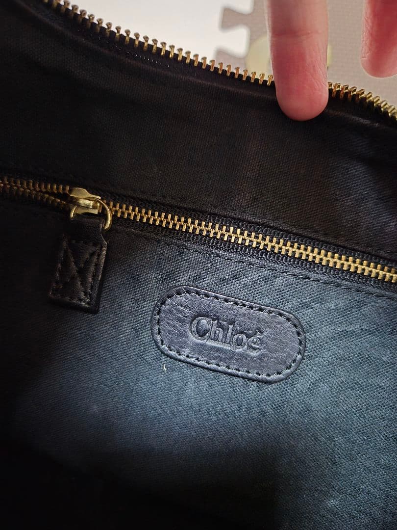 Chloe　レザー ハンドバッグ