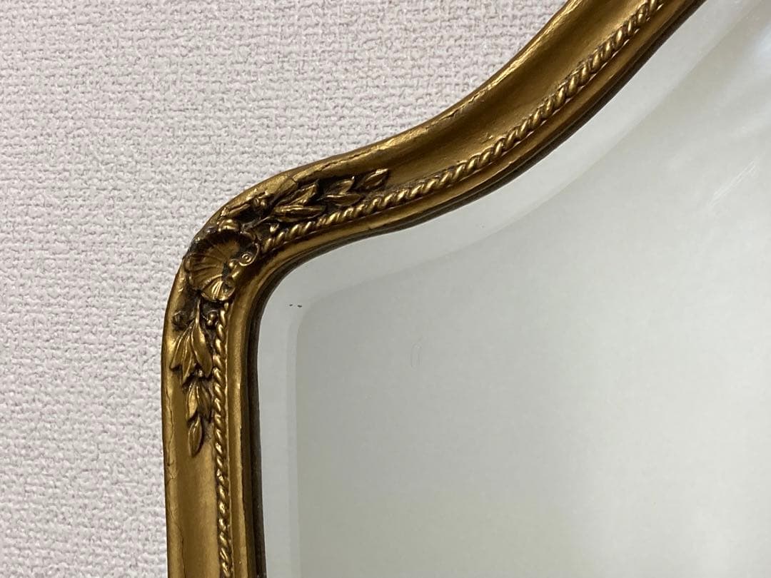 ミラー　壁掛け　アンティーク　鏡