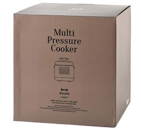 新品未使用・匿名 BRUNO ブルーノ マルチ圧力クッカー classyブラウン