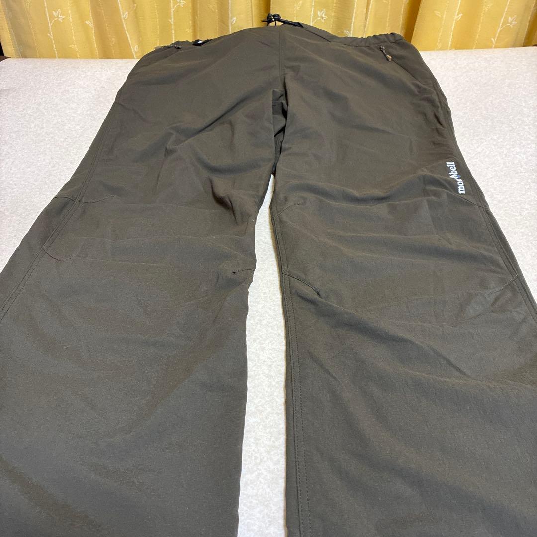 未使用　モンベル　サイクルライニングパンツ Men's L ブラックオリーブ