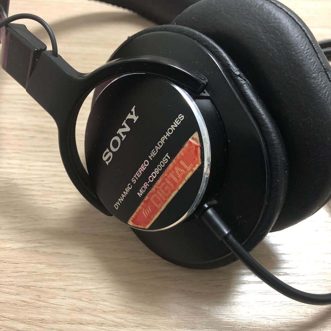 SONY MDR-CD900ST ダイナミックスヘッドフォン 密閉型【中古】