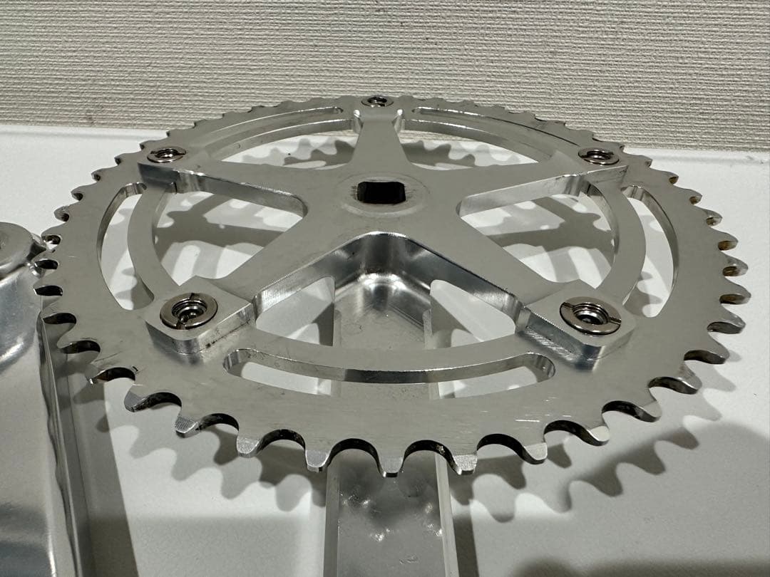 パーツ BLUE LUG RMC track crank 165mm silver