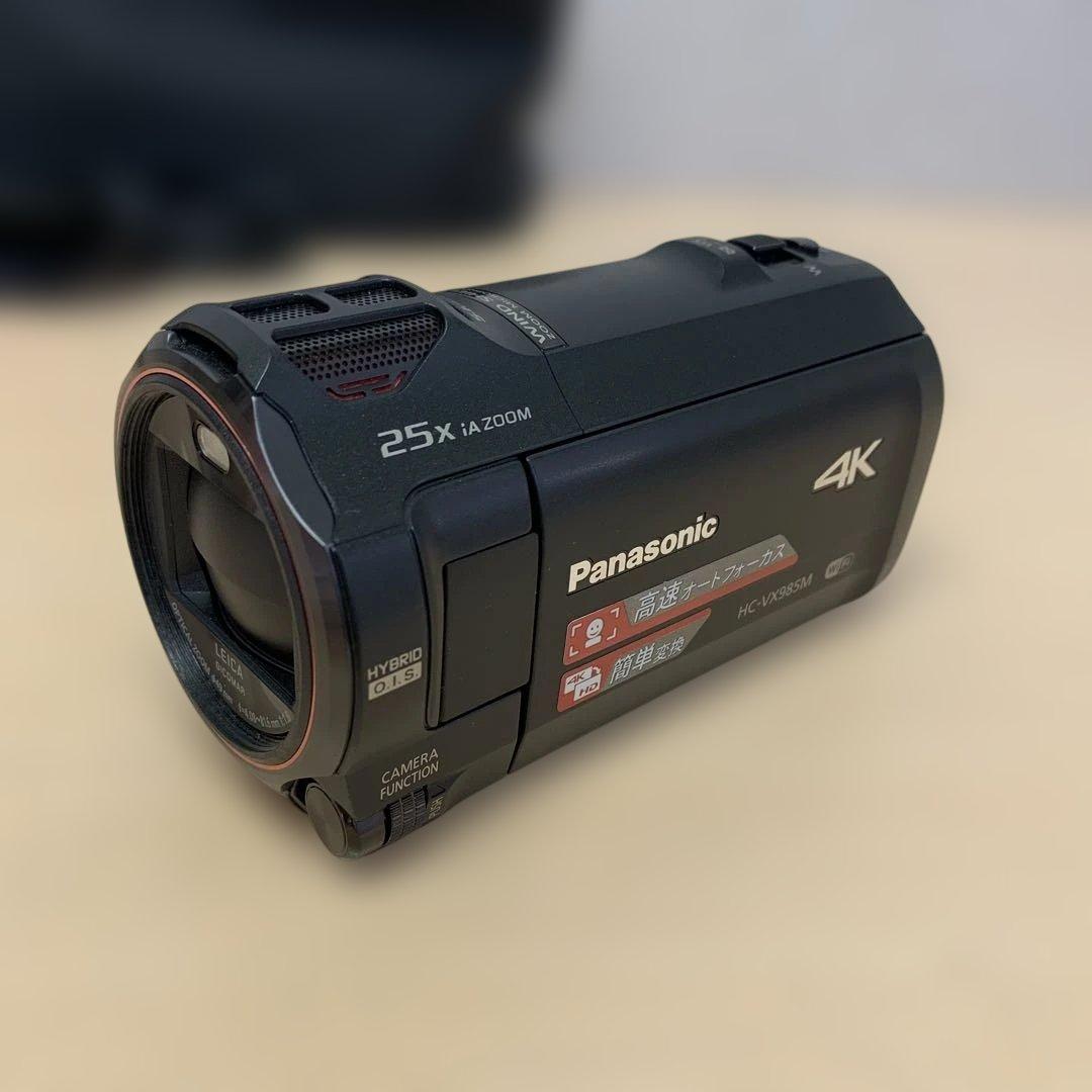 m100109m Panasonic HC-VX985M 4Kビデオカメラ　美品
