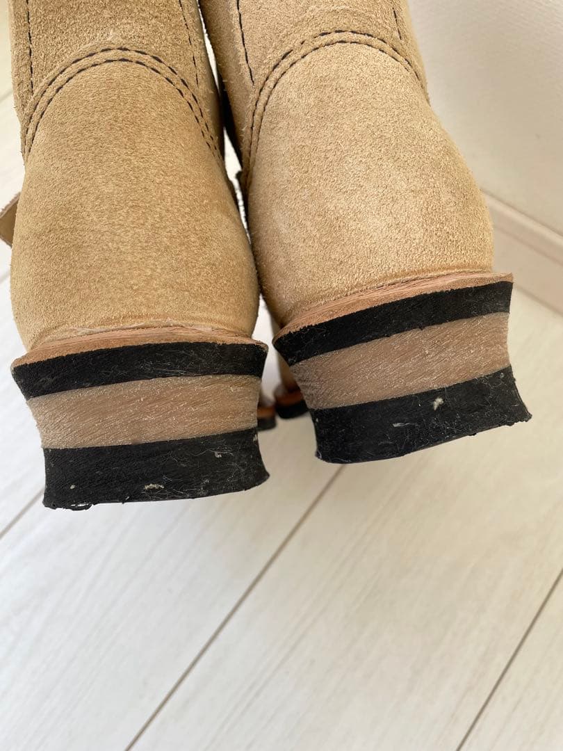 2008年 USA製 レッドウイング スエード エンジニアブーツ 8268