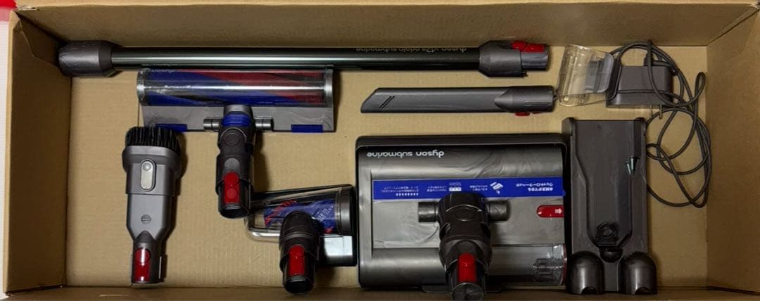 ダイソン　Dyson V12s Origin Submarine 付属品