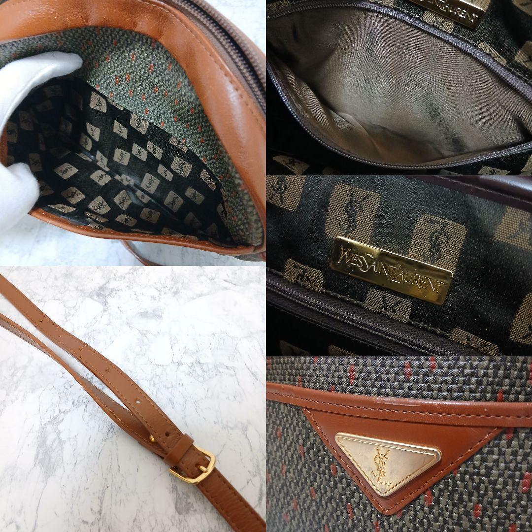 【美品】Yves Saint Laurent ミニショルダーバッグ ヴィンテージ