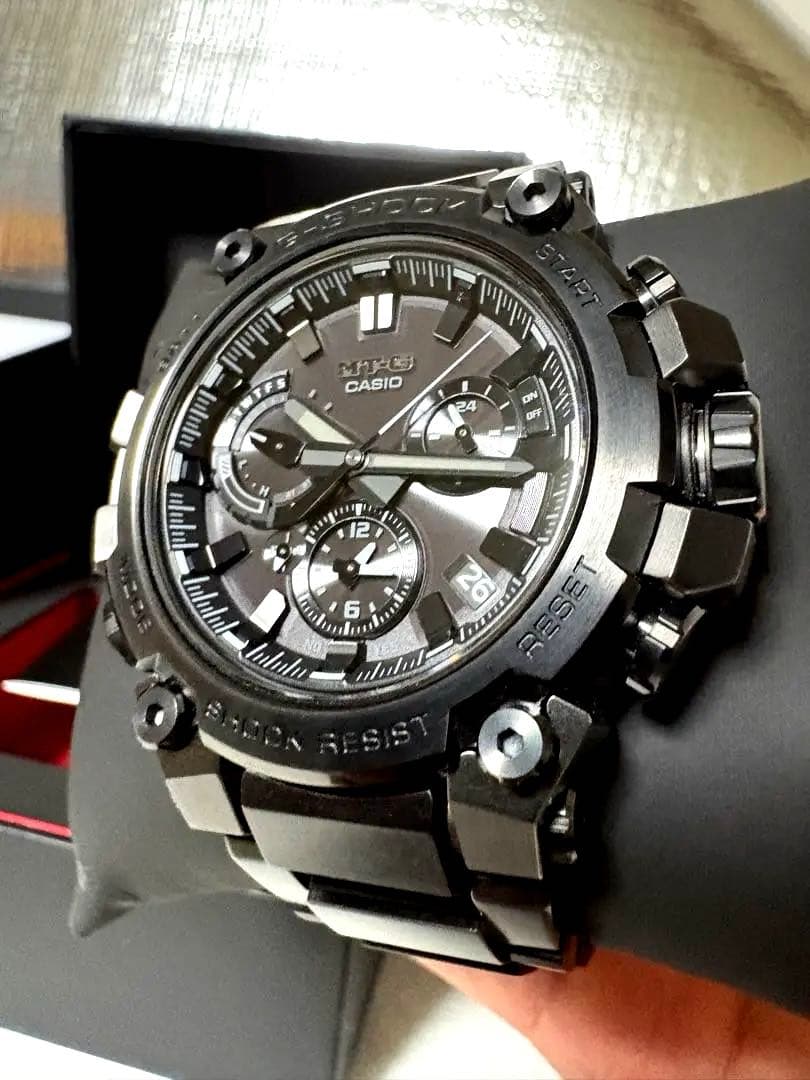 アツ　G-SHOCK MTG-B3000B-1AJF 電波ソーラー