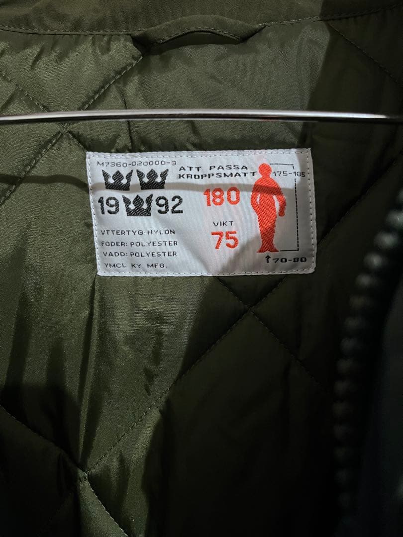 wiper inc スウェーデン軍M-90 コールドウェザーパーカー