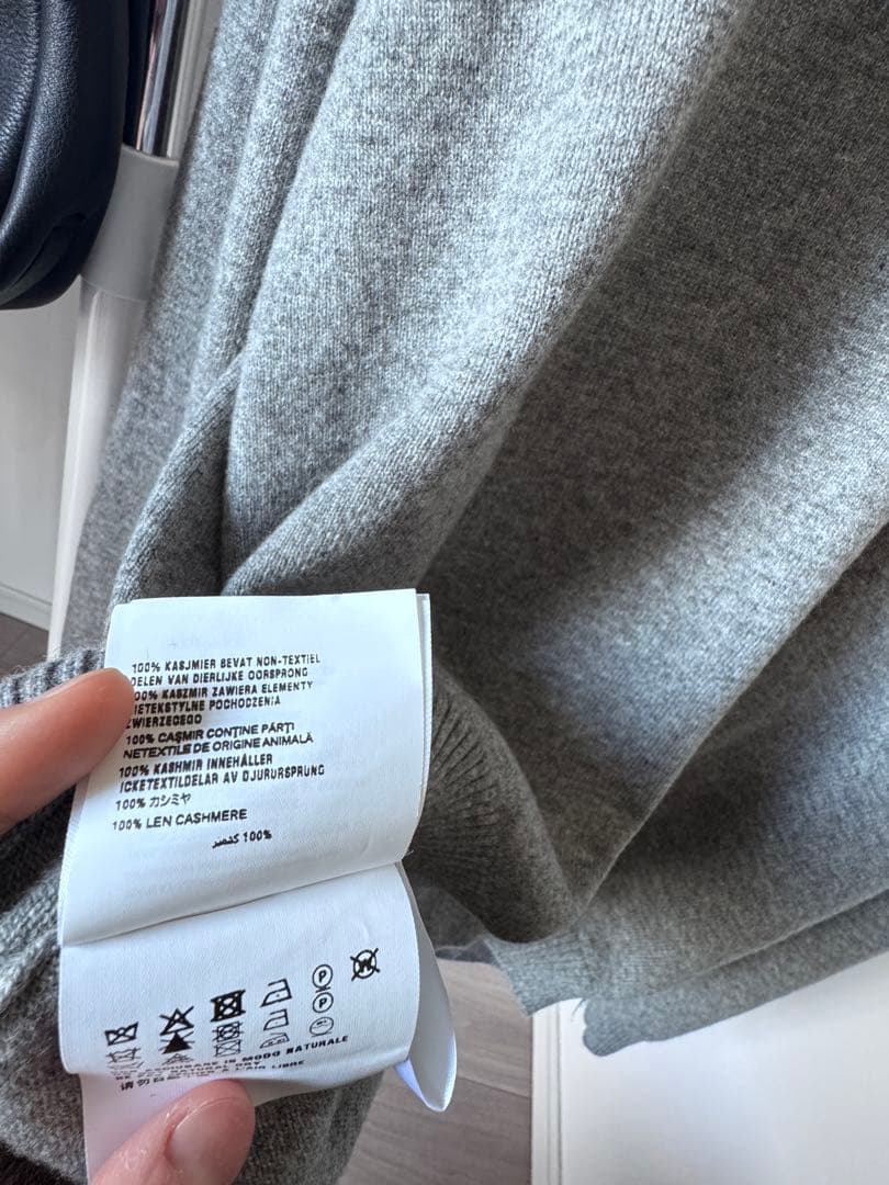 miu miu グレー ポロセーター,44