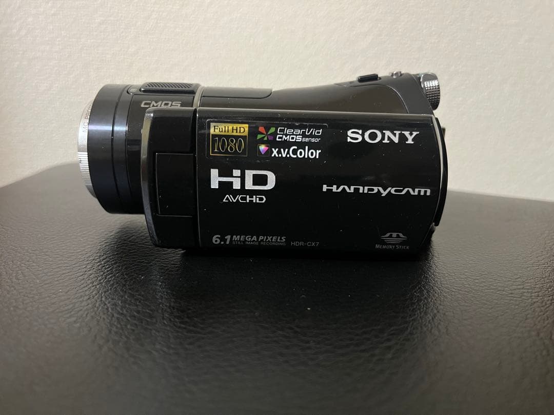 【美品】 SONY HDR-CX7 ハンディカム HD 1080p 6.1万画