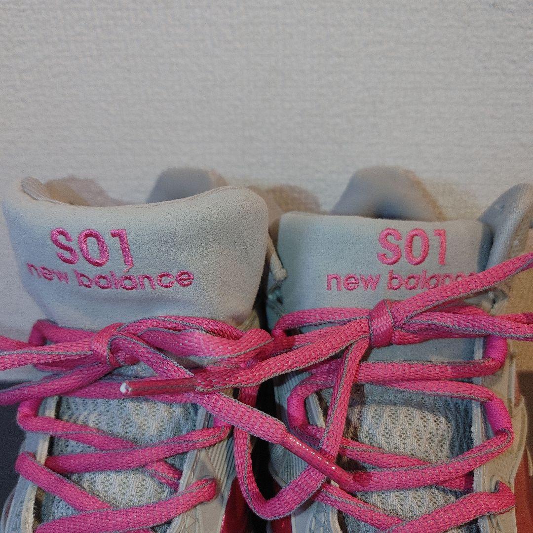 ニューバランス　野球　スパイク　メタル 29.0　大谷翔平モデル　グレー×ピンク