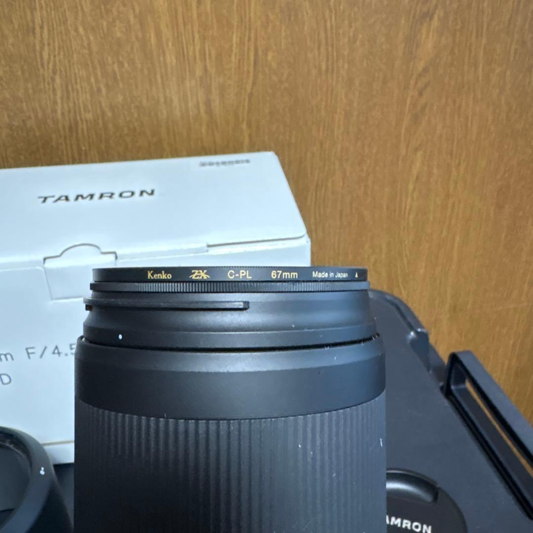TAMRON 70-300mmF/4.5-6.3+zx cplフィルター セット